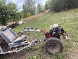 Мотоблок Shtenli с прицепом